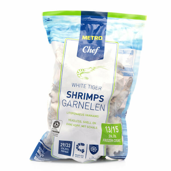 Королевские креветки без головы ТМ Metro Chef (Метро Шеф)