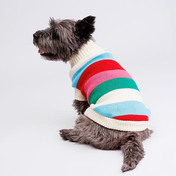 Свитер полосатый разноцветный 45см