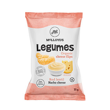 Снек Legumes из красной чечевицы и кукурузы со вкусом сыра