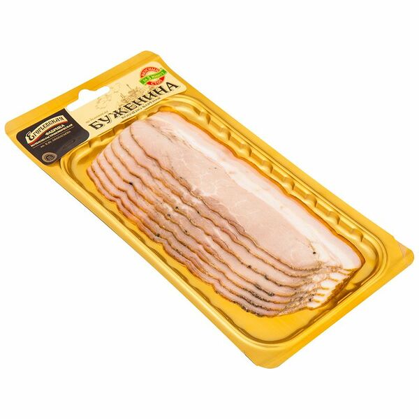 Буженина копчёно-варёная Егорьевская КГФ по-домашнему в нарезке