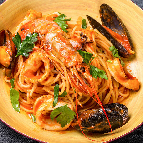 Паста с морепродуктами