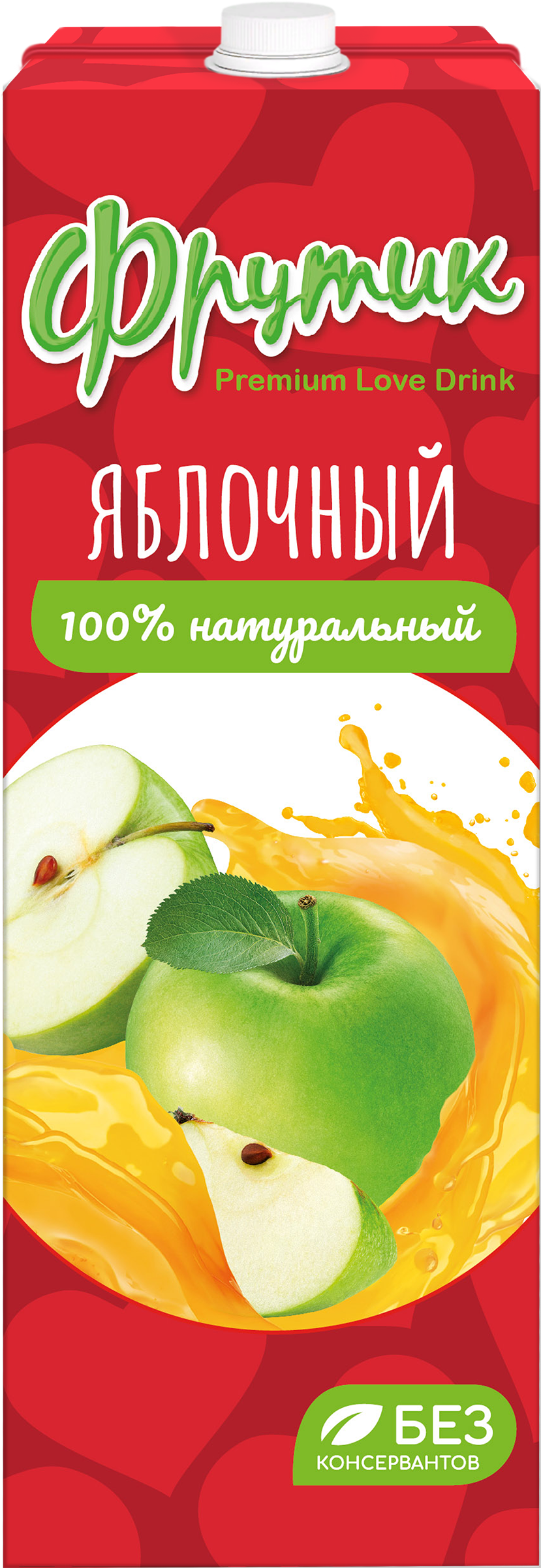 

Напиток сокосодержащий Фрутик Яблочный, 0.95 л