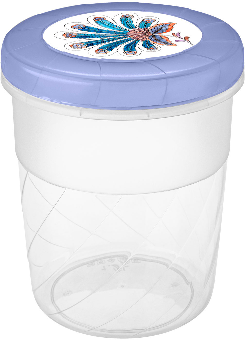 

Банка Бытпласт с крышкой Теплый дом 2022 1.2л