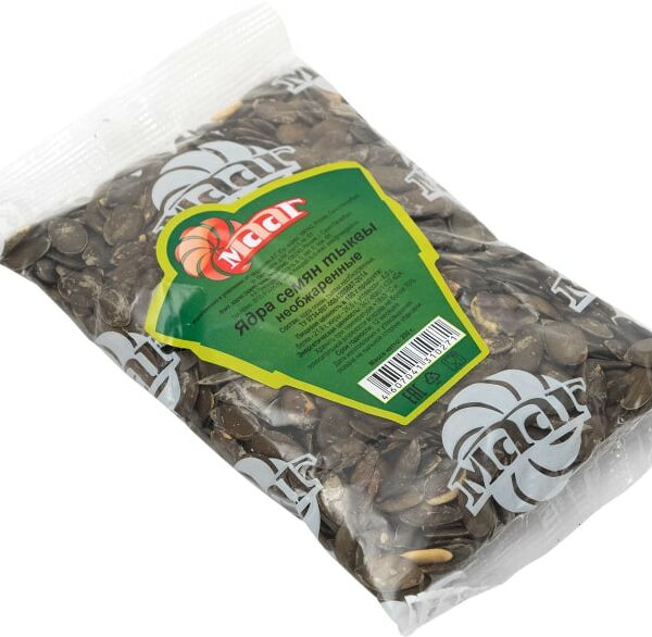 Семечки тыквенные МААГ очищенные необжаренные 200г