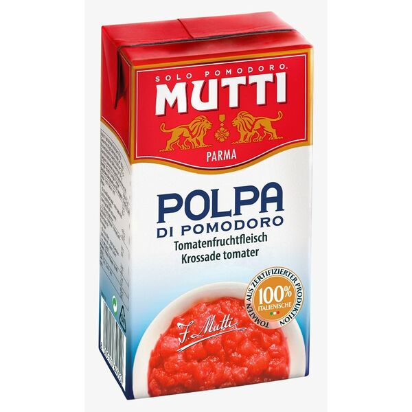 Томаты мелконарезанные Mutti тетрапак 500г