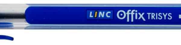 Ручка шариковая Linc Offix Trisys цвет: синий, 0,7 мм