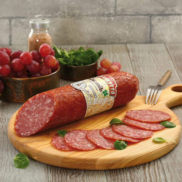 МясновЪ колбаса Прошутто сырокопченая