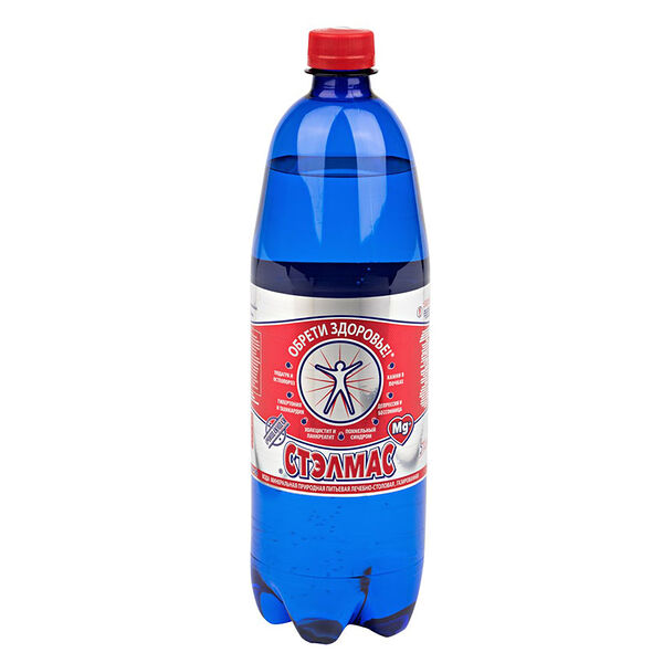 Вода минеральная природная питьевая лечебно-столовая Стэлмас Mg+ газированная пэт