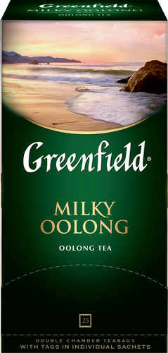 

Чай зеленый Greenfield Milky Oolong пакетированный 50 г