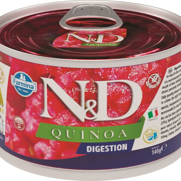 Farmina N&D Dog Quinoa Wet Food Digestion Mini консервы для собак для поддержания пищеварения Ягненок
