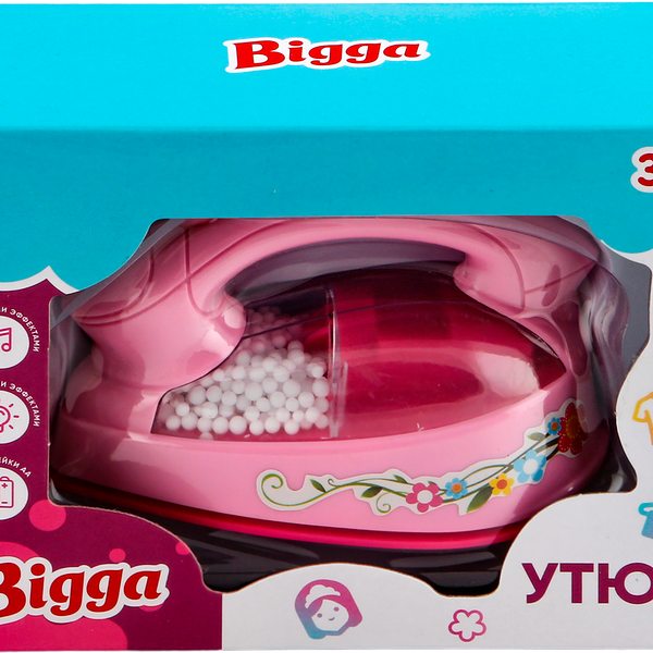 Игрушка Bigga Утюг со световыми и звуковыми эффектами