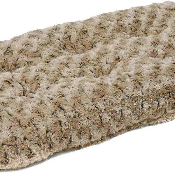 Midwest Лежанка Ombre плюшевая с завитками 43х28 см мокко Midwest 