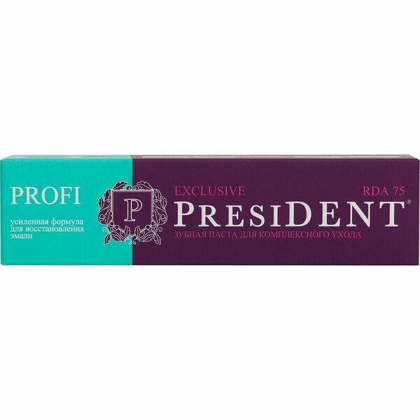 President Profi Exclusive зубная паста 50 мл