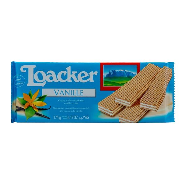 Вафли хрустящие Loacker с ванильной начинкой
