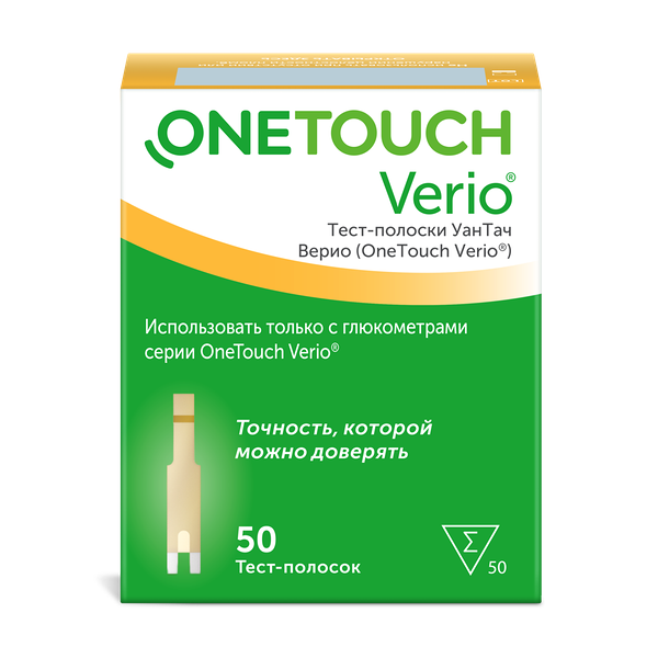 One Touch Verio Тест-полоски 50 шт