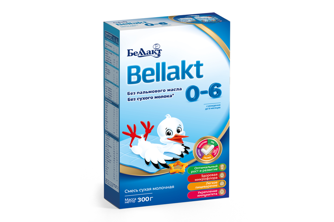 

Смесь сухая молочная Bellakt с 0-6 месяцев 300 г