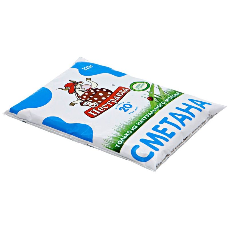 

Сметана Пестравка 20% 225 г