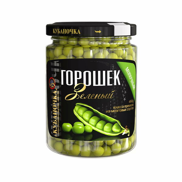 Зеленый горошек Кубаночка