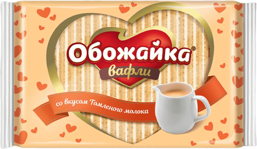 

Вафли Обожайка со вкусом томленого молока 225 г
