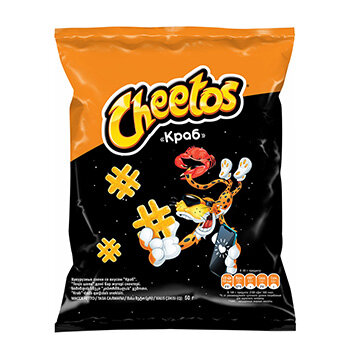 Снеки кукурузные Cheetos со вкусом Краба