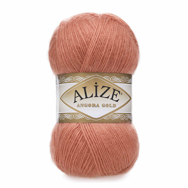 Пряжа ALIZE 'Angora Gold' 100гр. 550м (80%акр, 20%шерсть) ТУ(102 луковый)