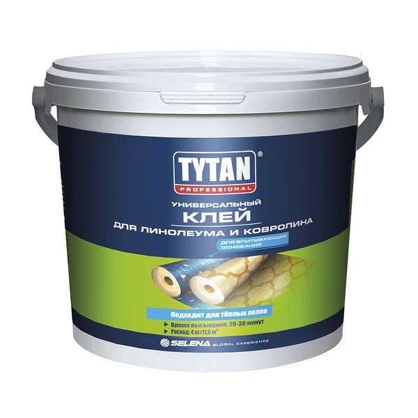 Клей для линолеума и ковролина TYTAN Professional, 1 кг