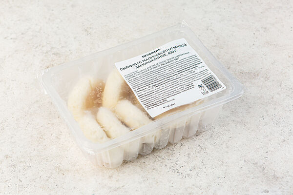 Сырники с малиновой начинкой, зам., 600 г(Продукт замороженный)