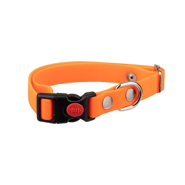Ошейник биотан M многоразмерный с фиксатором 20 28-45 см оранжевый