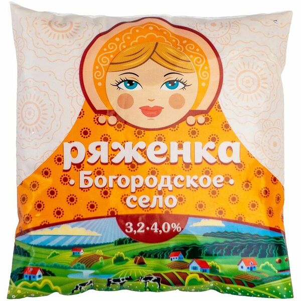 Ряженка Богородское Село 3.2-4%, 500мл