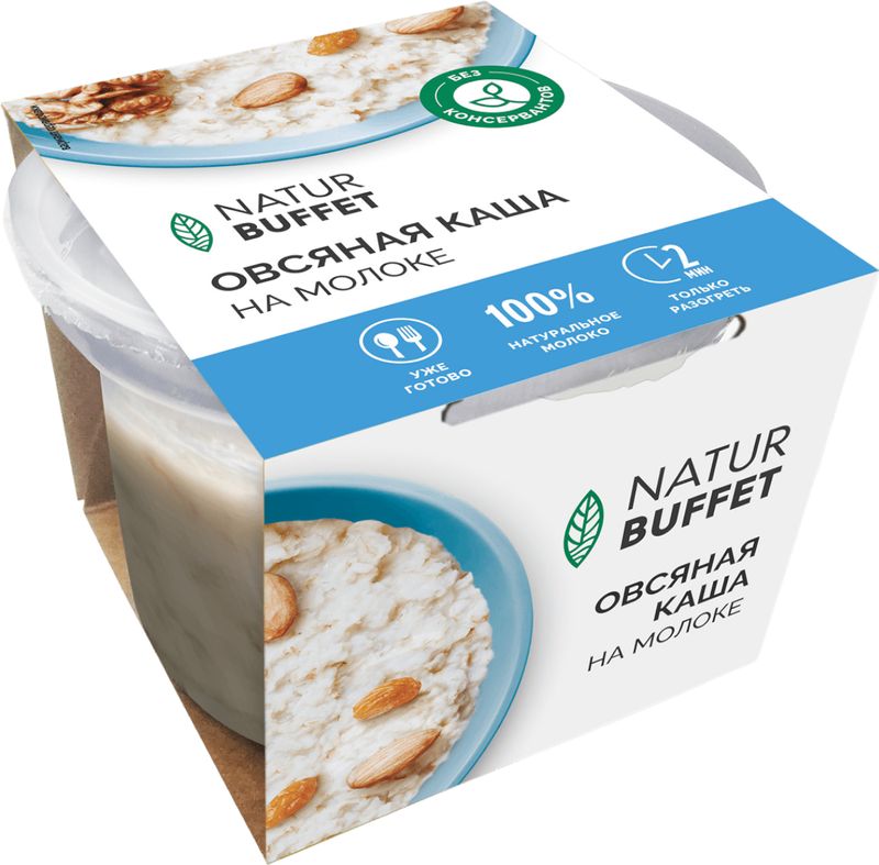 

Каша Natur Buffet Овсяная на молоке 200 г