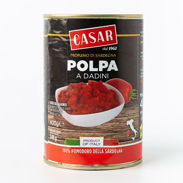 Помидоры резаные кубиками