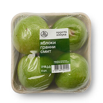 Яблоки Гренни Смит 4 шт Просто Азбука