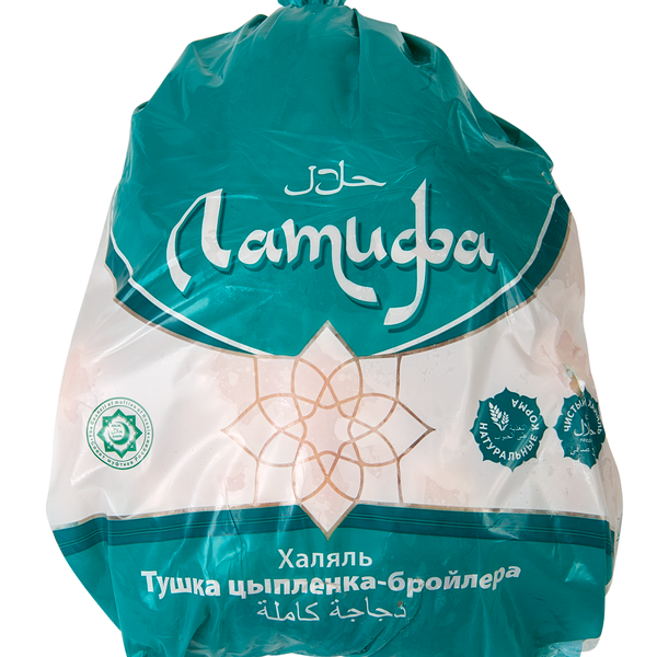 Тушка цыпленка-бройлера охлажденная Халяль ТМ Латифа  