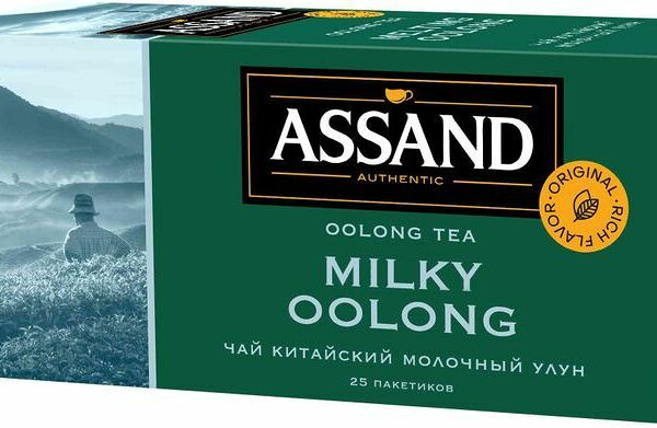 Чай Assand Milk Oolong Молочный Улун зеленый с молочным ароматом 25x2г