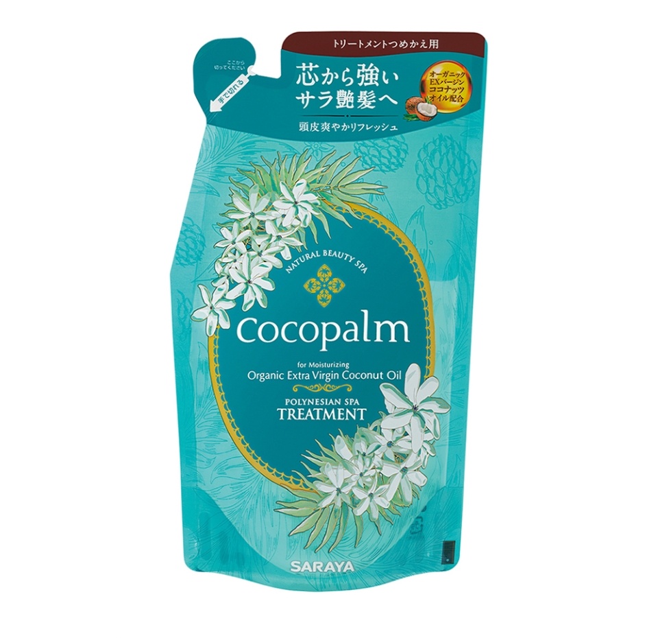 

Спа-Кондиционер CocoPalm Цветы Полинезии для оздоровления волос и кожи головы наполнитель 380мл, Япония