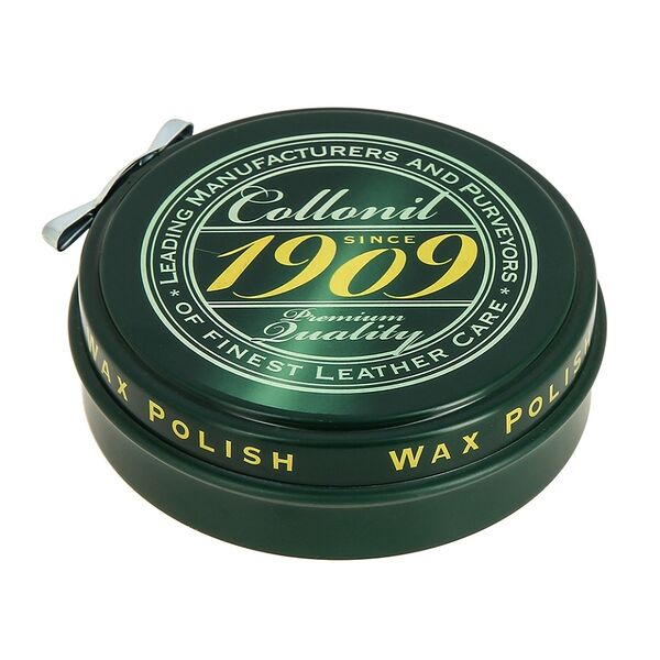 Воск для обуви Collonil 1909 для всех видов гладкой кожи с зеркальным блеском, черный 75 мл класса De Luxe 75 мл 1 шт Германия