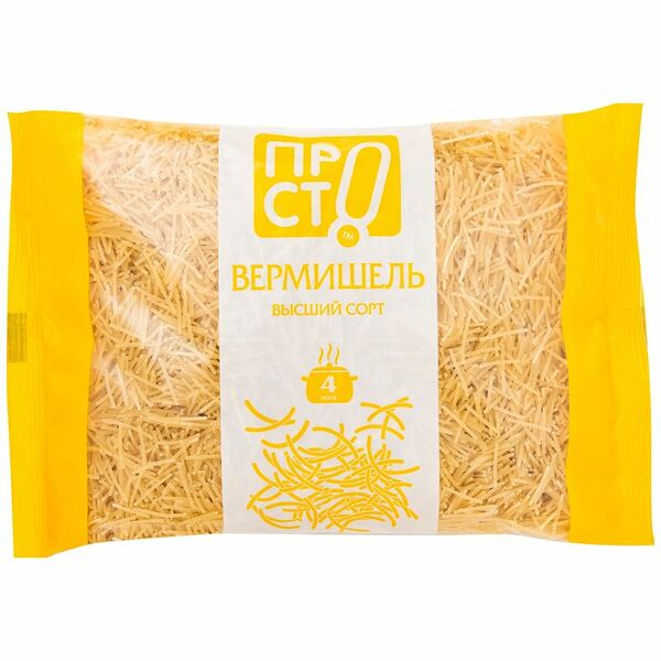 Вермишель группа В высший сорт Пр!ст, 400г