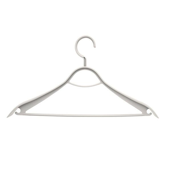 Вешалка для одежды Архимед Elegance, р.48-50, кремовый, пластик
