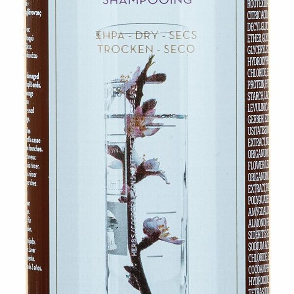 KORRES Шампунь для волос с миндалем и семенами льна, 250 мл