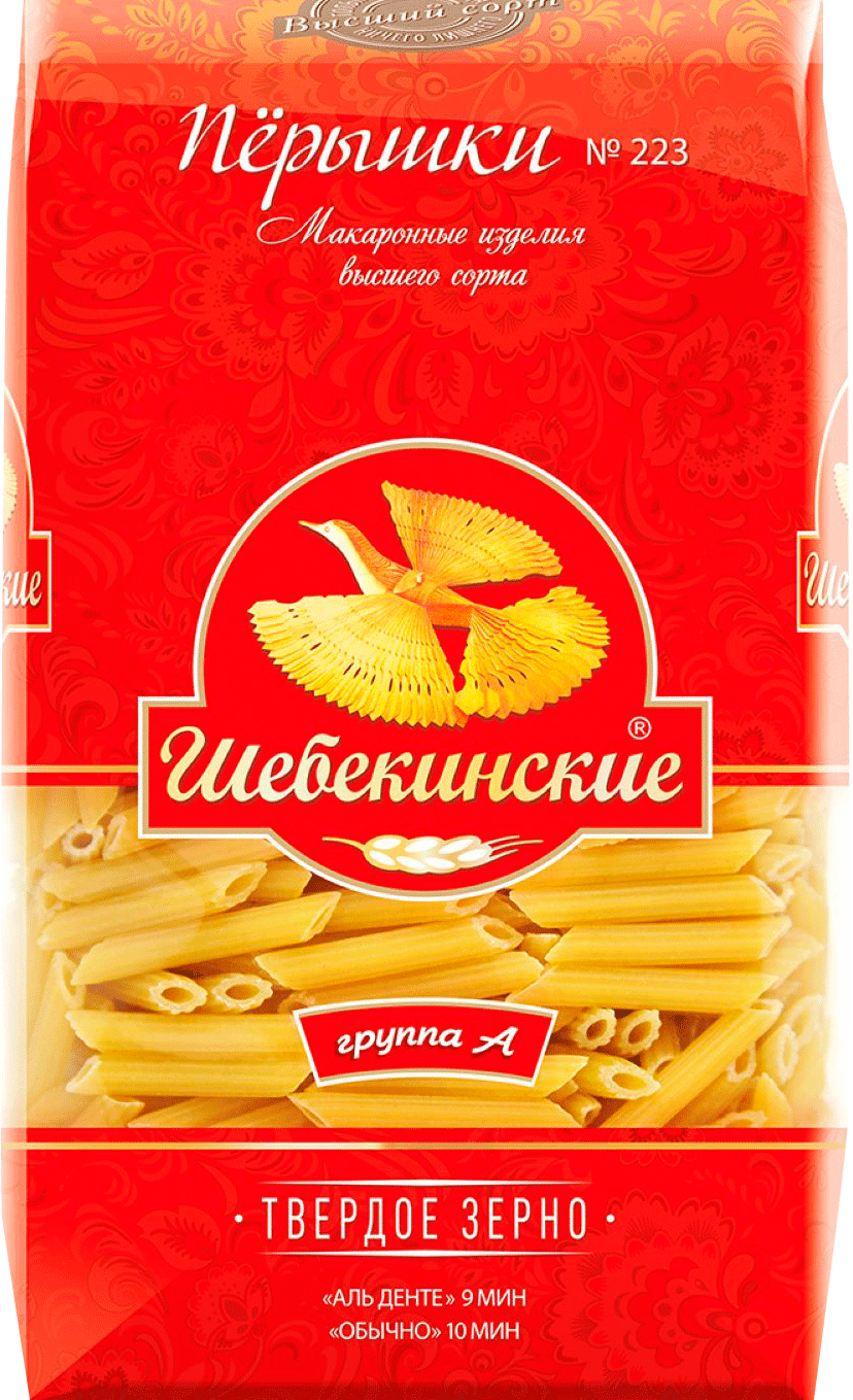 

Макароны Шебекинские Перышки №223