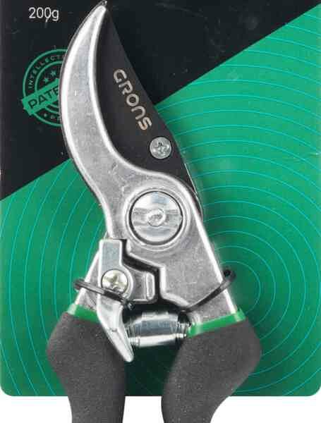 Секатор плоскостной Grons, 20,5 см