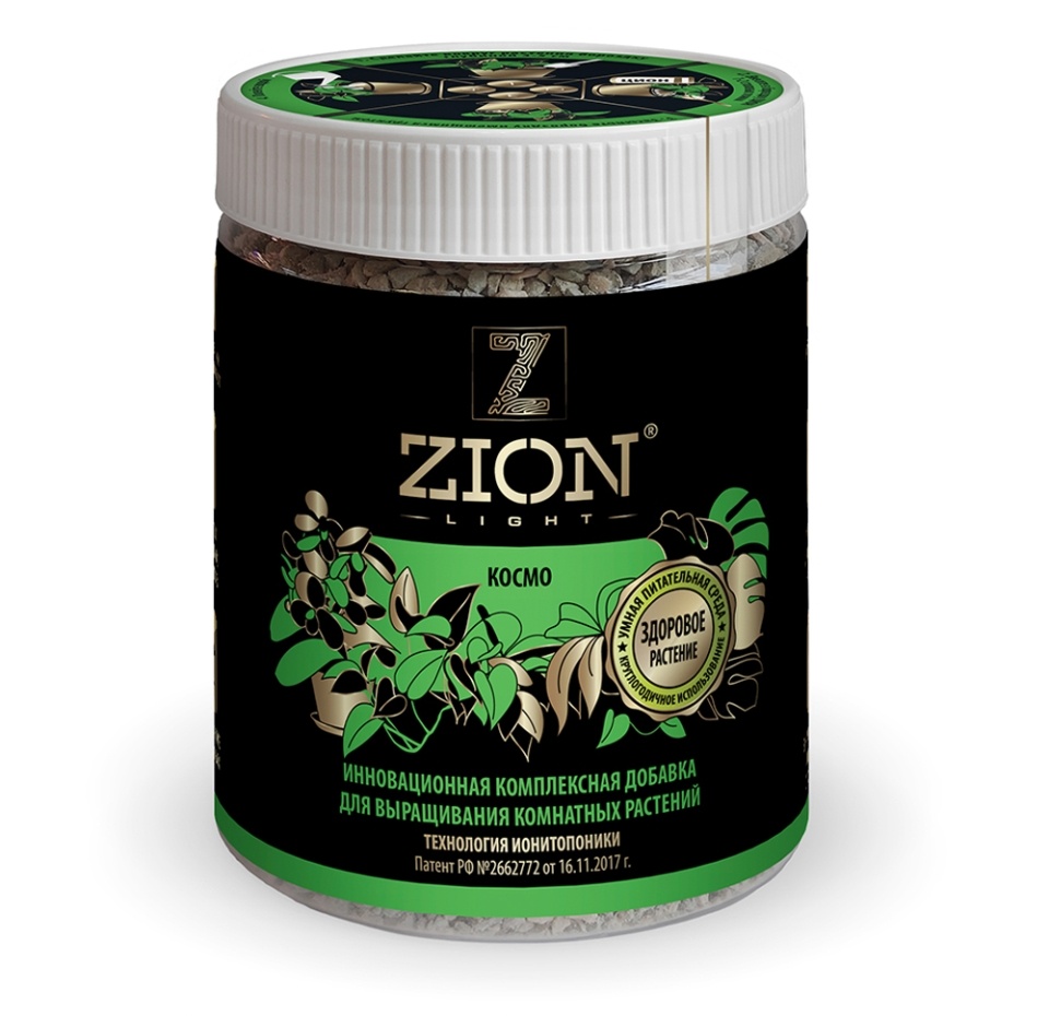 

Ионитный субстрат ZION для выращивания комнатных растений Космо 450 г