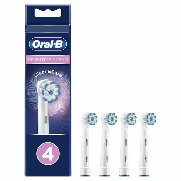 Насадка для зубной щетки Oral-B EB60-4 Sensitive Clean 4 шт