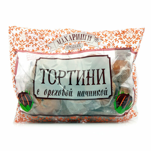 Тортини с ореховой начинкой Махариши 500г