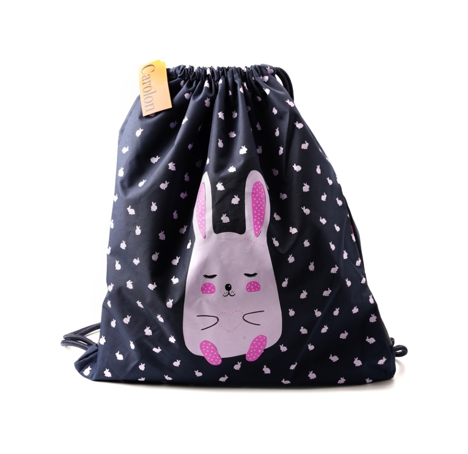 

Мешок для обуви Carolon Кролик с сердечком