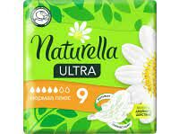 NATURELLA Ultra Женские гигиенические прокладки ароматиз Camomile Normal Plus Single 9шт ПрКор