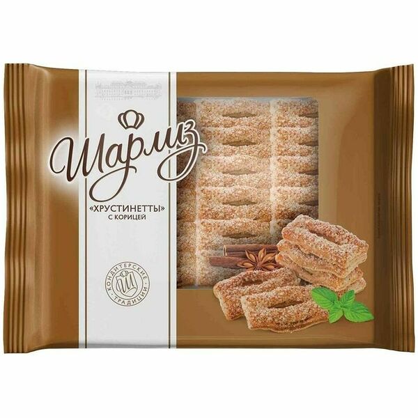 Хрустинетты Шарлиз с корицей 400г