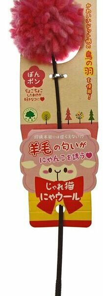 Japan Premium Pet  Дразнилка-помпон из овечьей шерсти