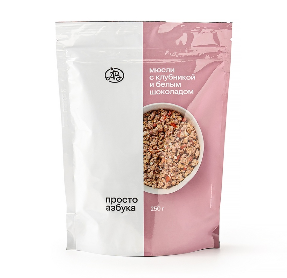 

Мюсли Просто Азбука со вкусом клубники и белого шоколада