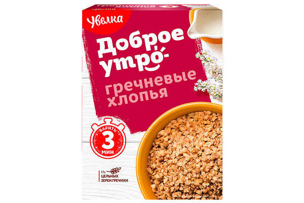 Хлопья гречневые Увелка